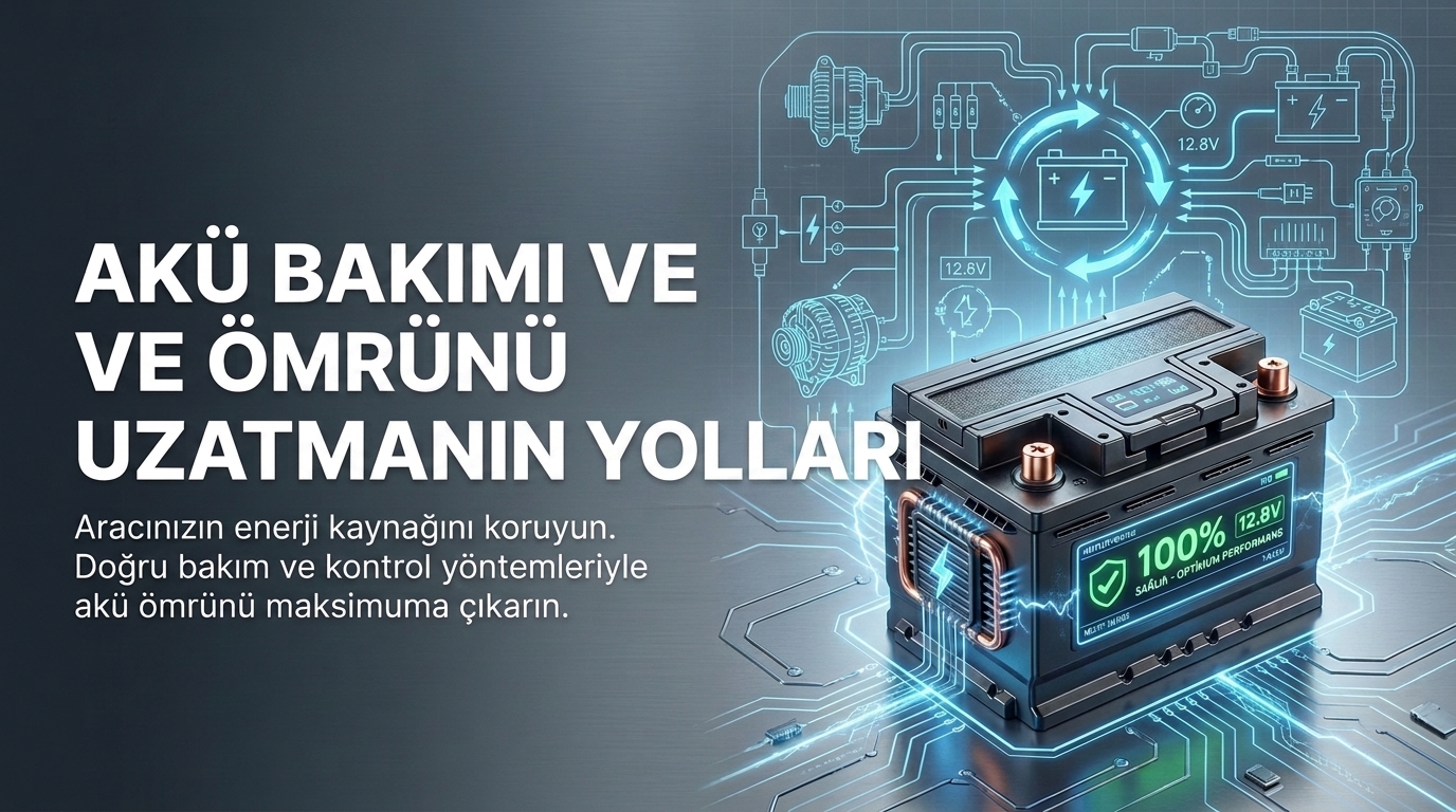Akü Bakımı ve Ömrünü Uzatmanın Yolları