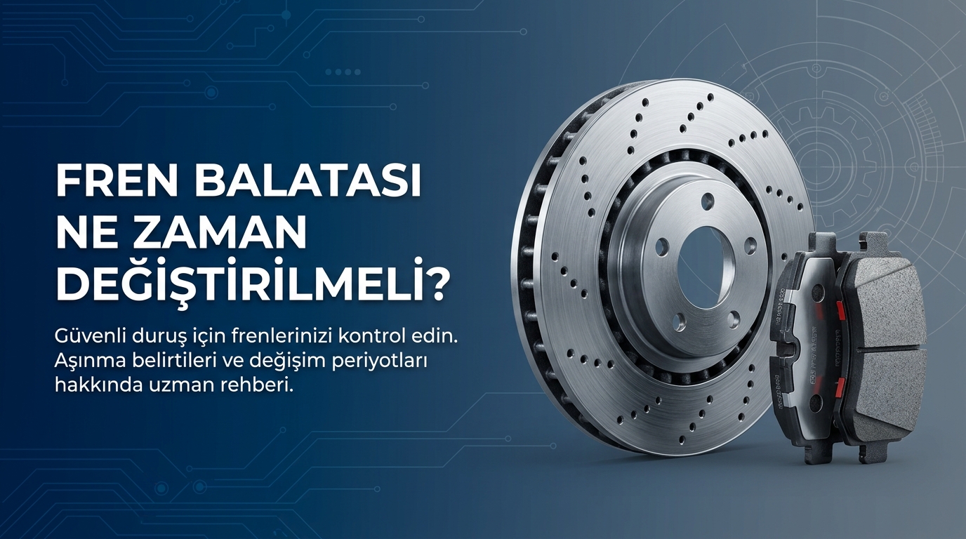 Fren Balatası Ne Zaman Değiştirilmeli? Belirtiler ve Öneriler