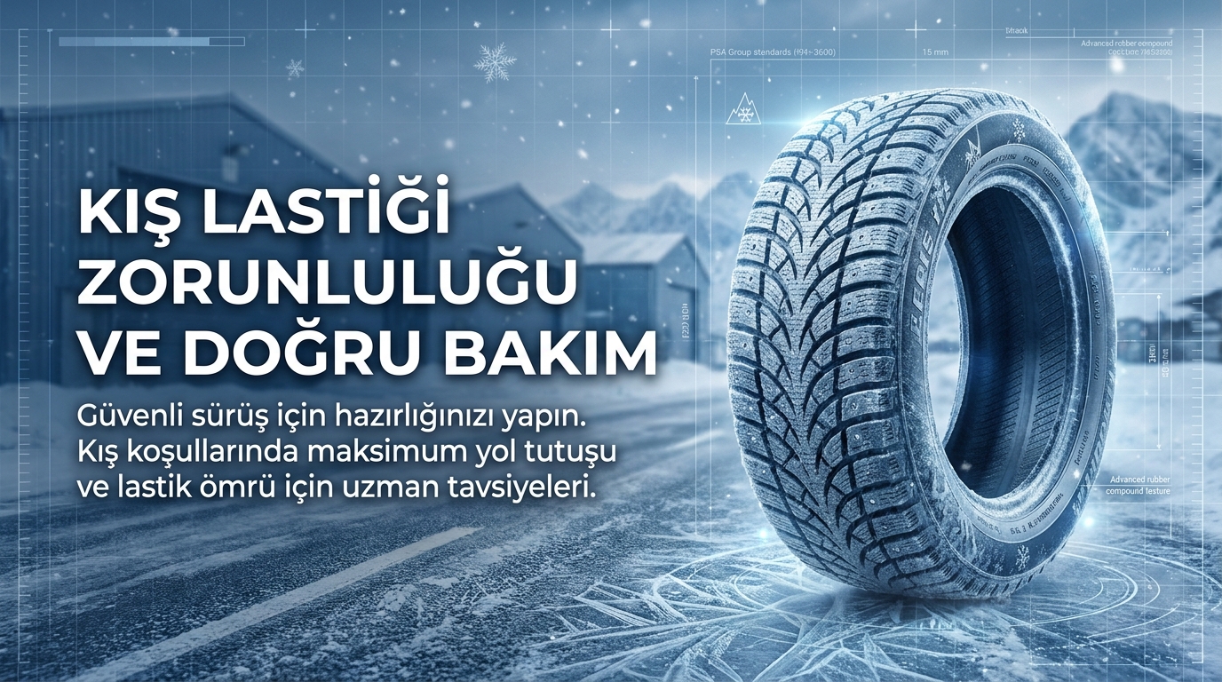 Kış Lastiği Zorunluluğu ve Doğru Lastik Bakımı