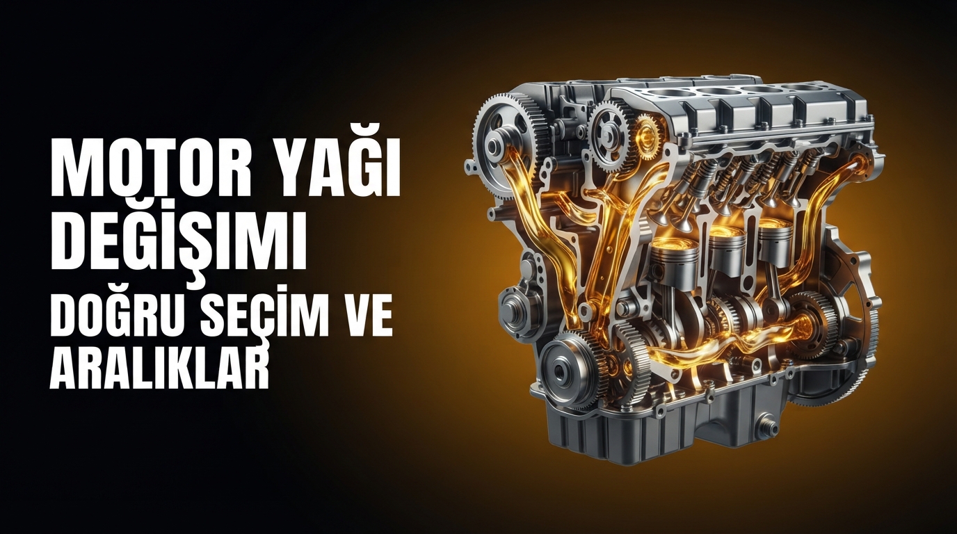 Motor Yağı Değişimi: Doğru Yağ Seçimi ve Değişim Aralıkları