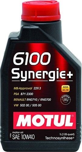 10W40 Motor Yağ Motul 1 Litre 6100 Synergie+ Motul