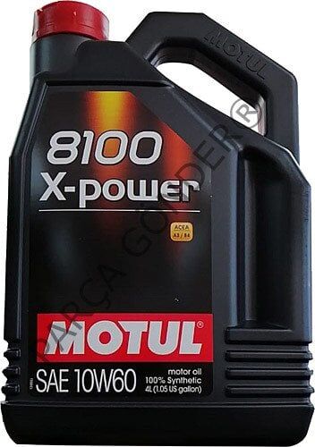 10W60 Motor Yağ 8100 X-Power 4 Lt Motul