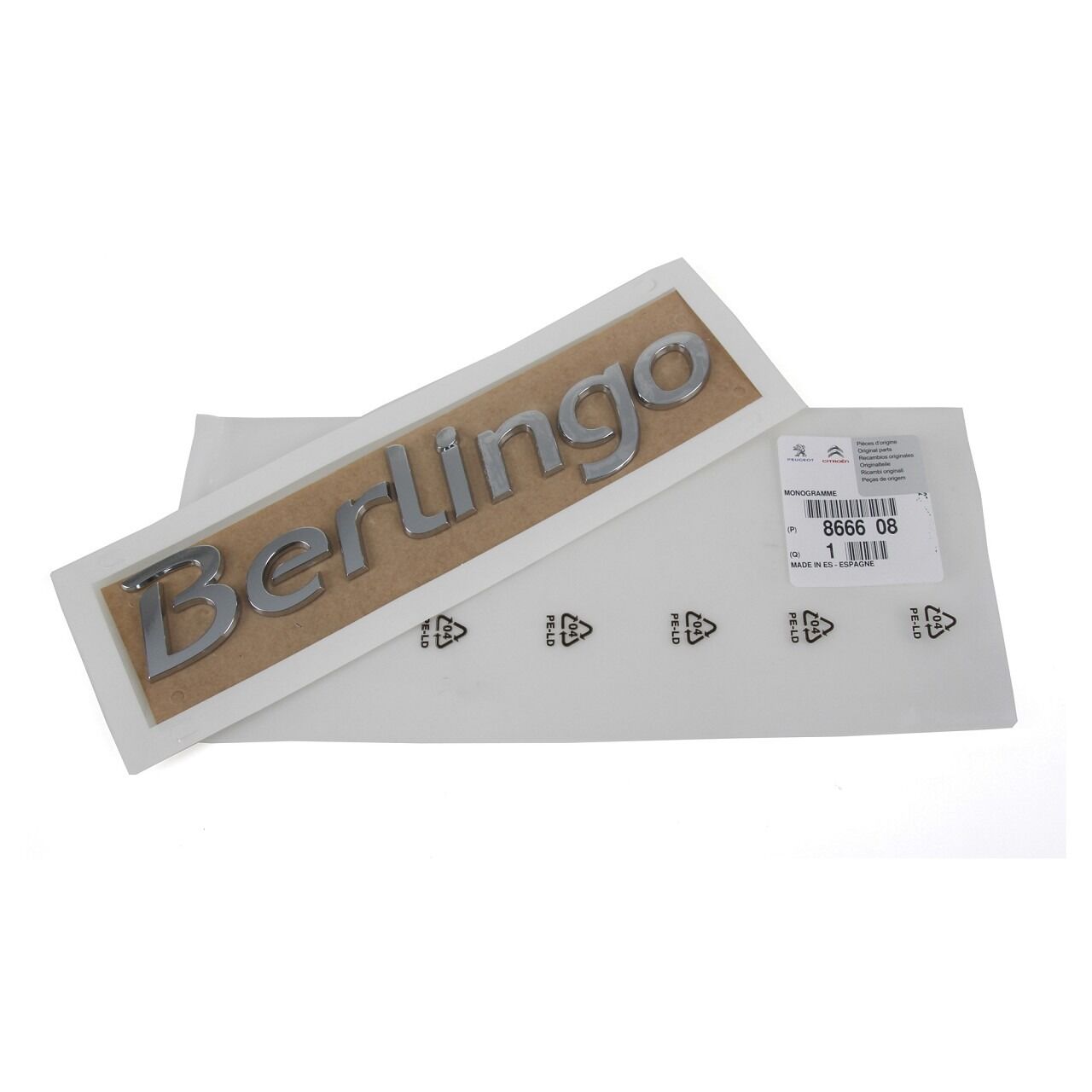 Citroen Berlingo B9 Berlingo Yazı Orijinal 8666.08
