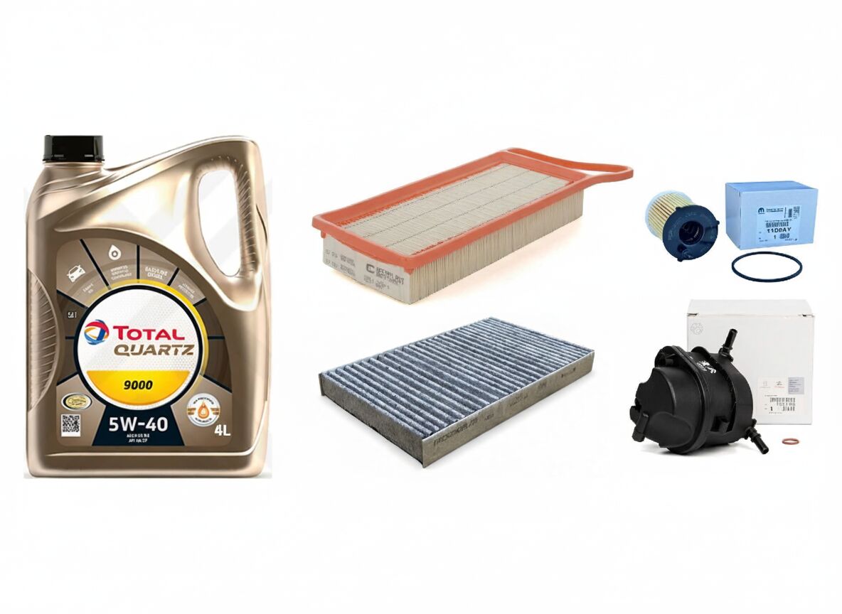 Citröen C2 1.4 Hdi Euro4 Motor Yağı Ve Filtre Bakım Seti