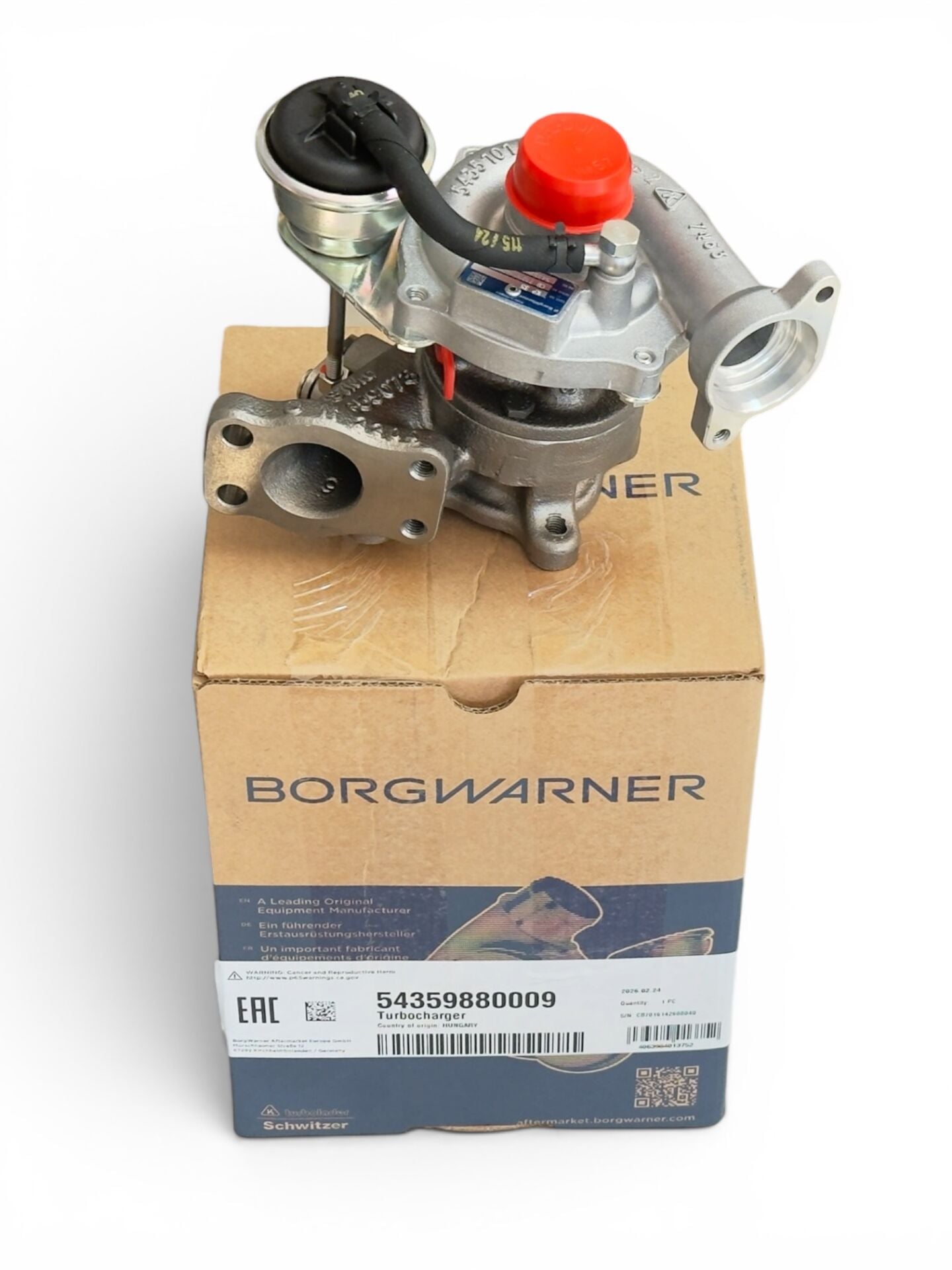 Citroen C3 1.4 Hdi Turbo Şarj Orijinal KKK(Borgwarner) 0375.G9