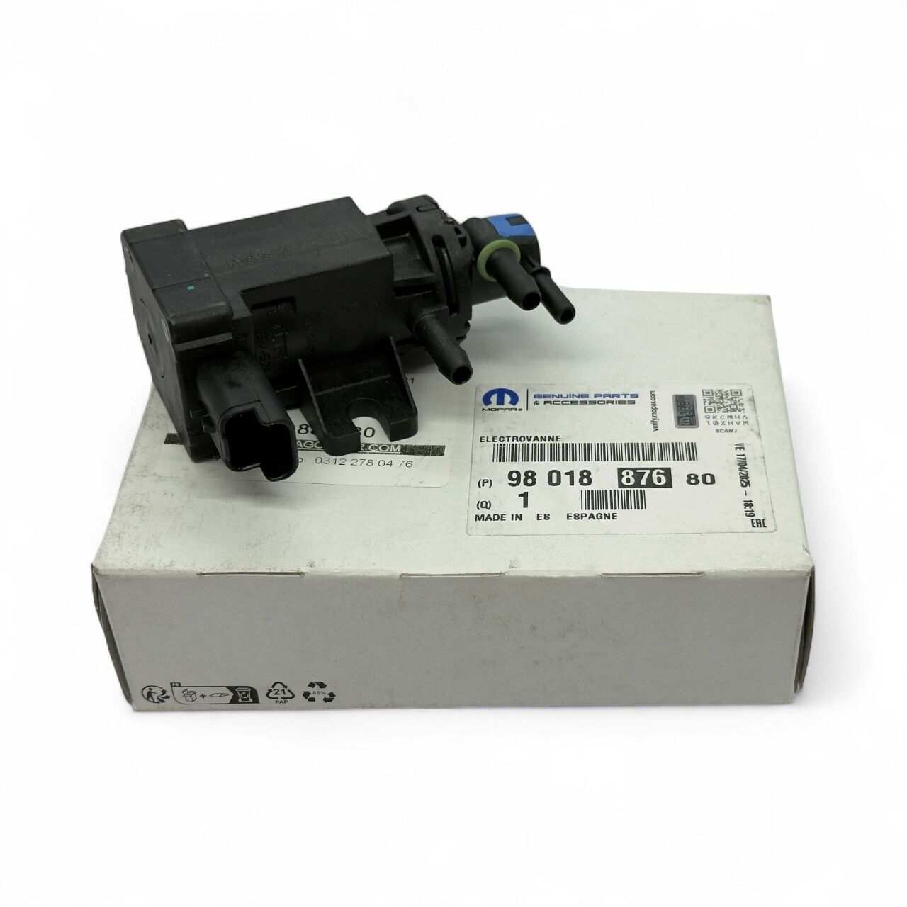 Citroen C3 Picasso 1.6 Hdi Turbo Basınc Elektrovanası Orijinal 9801887680
