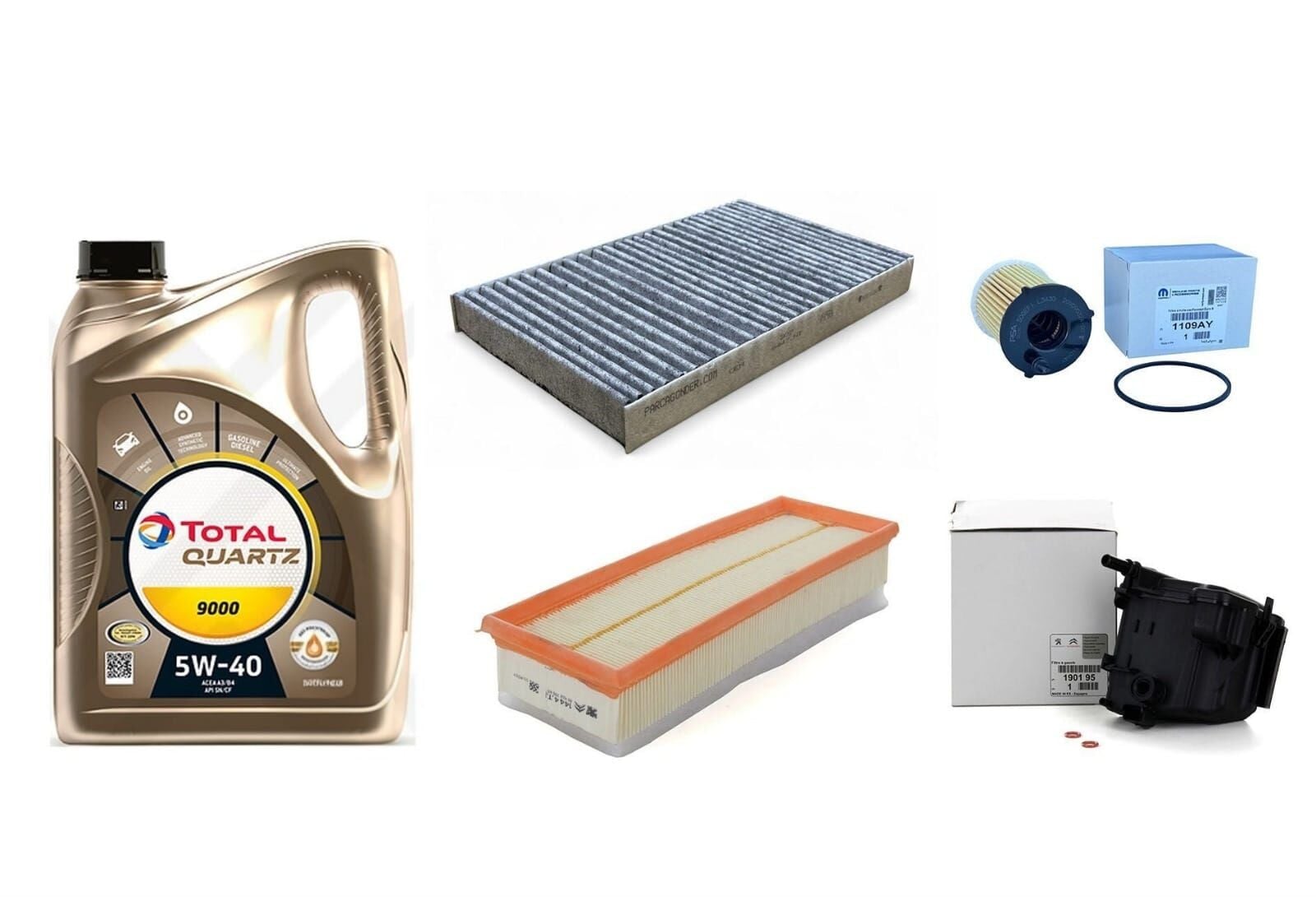 Citröen C4 1.6 Hdi Euro4 Motor Yağı Ve Filtre Bakım Seti