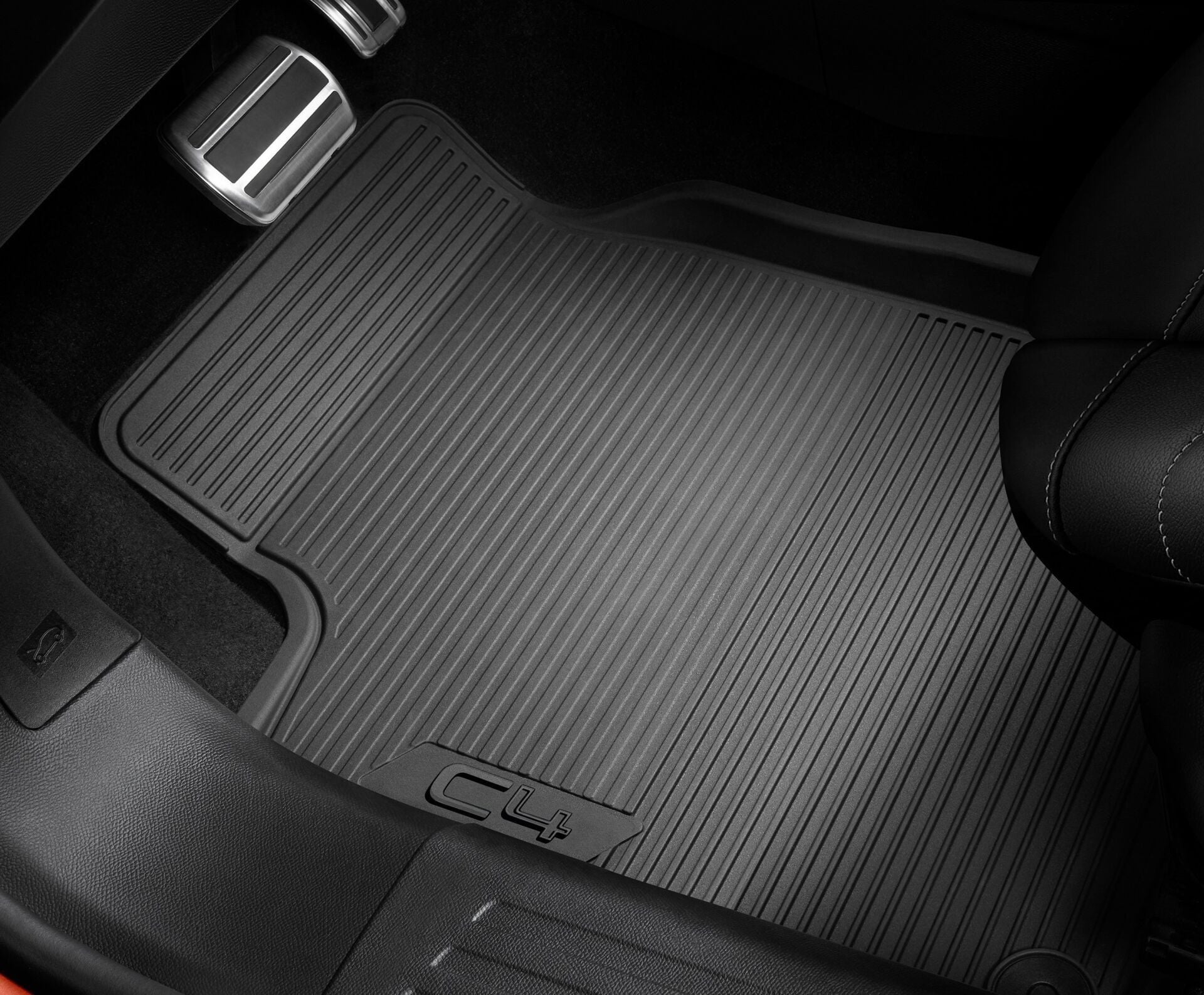 Citroen C4 C41 Kauçuk Paspas Ön Takımı Psa Orijinal 1671973980