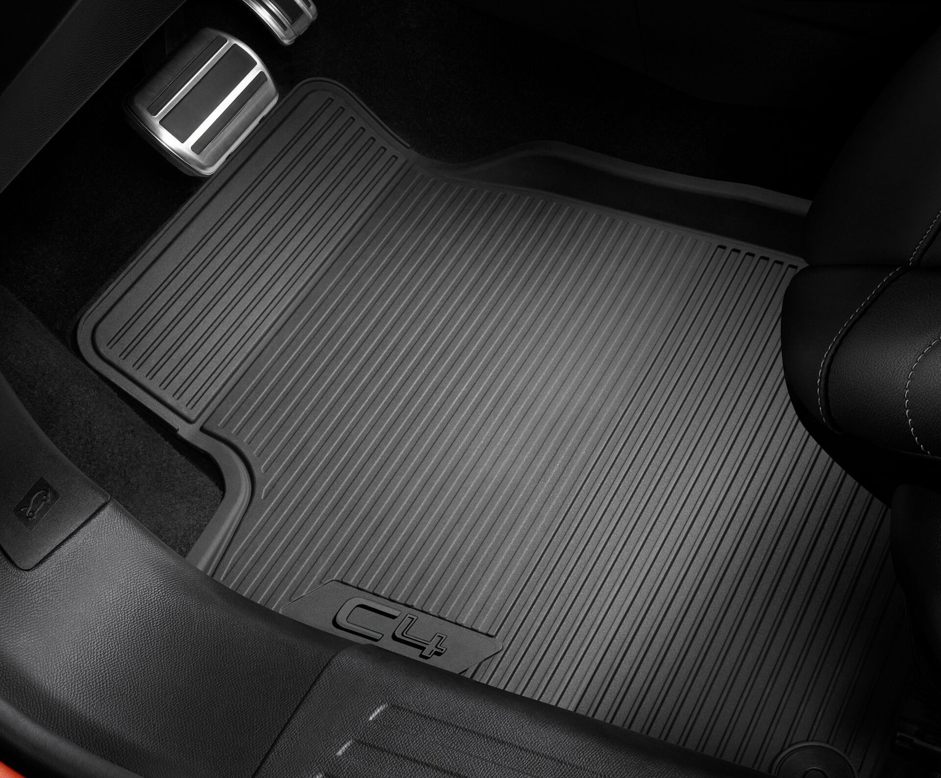 Citroen C4 C41 Kauçuk Paspas Takımı Psa Orijinal