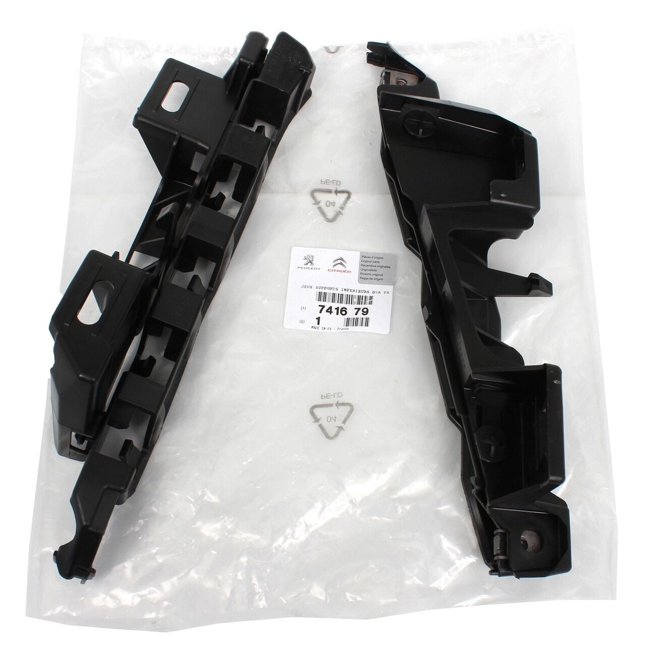Citroen C4 Ön Tampon Bağlantı Braket Takımı Psa 7416.79