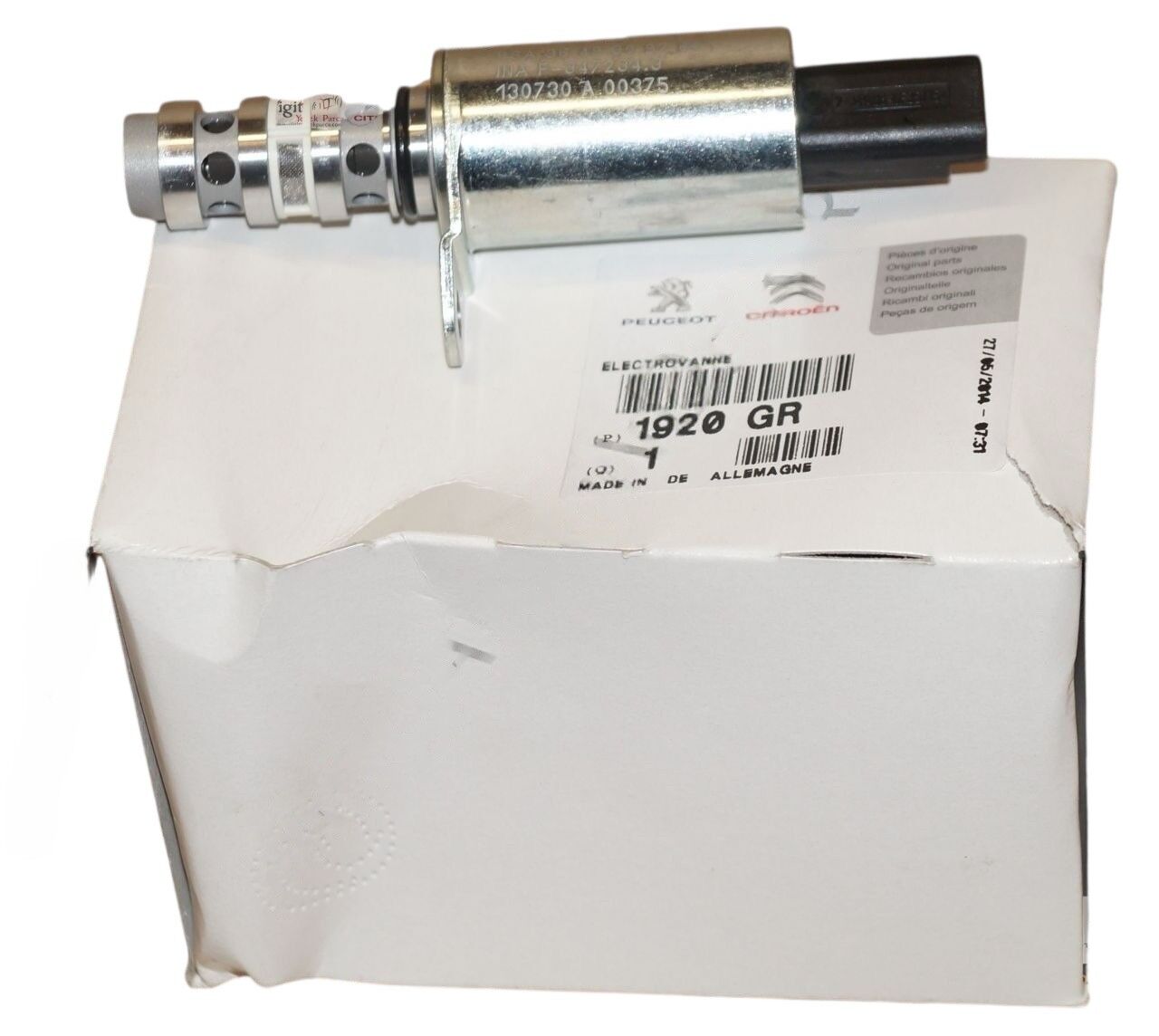 Citroen C4 2.0-1.4 16V Kumanda Elektrovanası PSA Orijinal 1920.GR