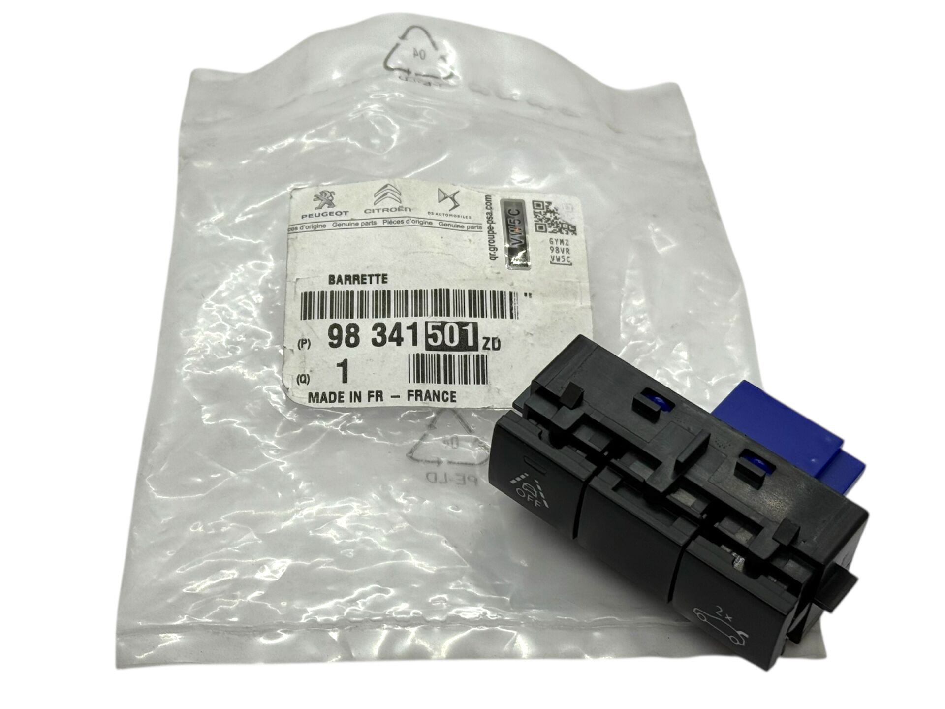 Citroen C5 Aircross Komuta Düğmesi Psa Orijinal 98341501ZD