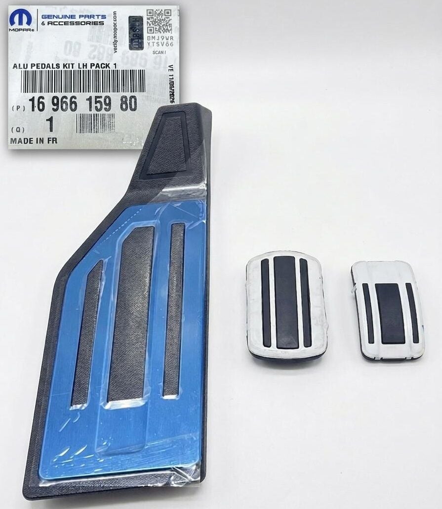 Citroen C5 Aircross Üçlü Alüminyum Pedal Seti PSA Orijinal 1696615980