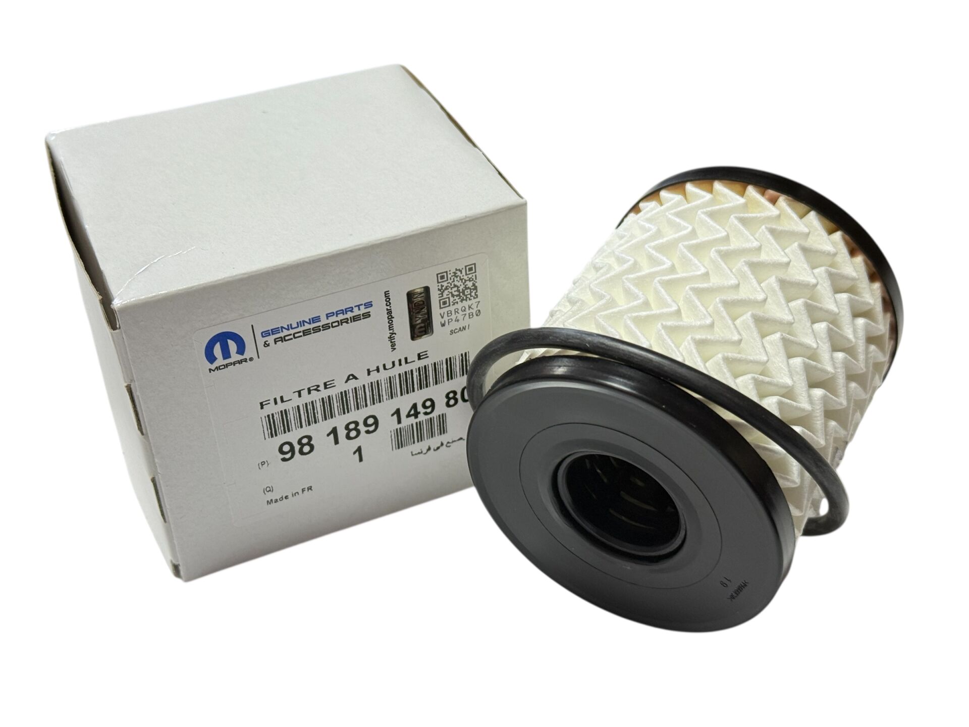 DS5 1.6 Benzinli Yağ Filtresi Orijinal Psa 9818914980