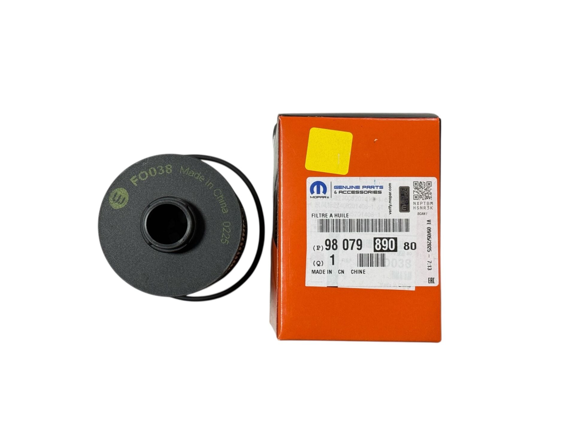 Ds9 1.6 Puretech Thp Yağ Filtresi Eurorepar 9807989080
