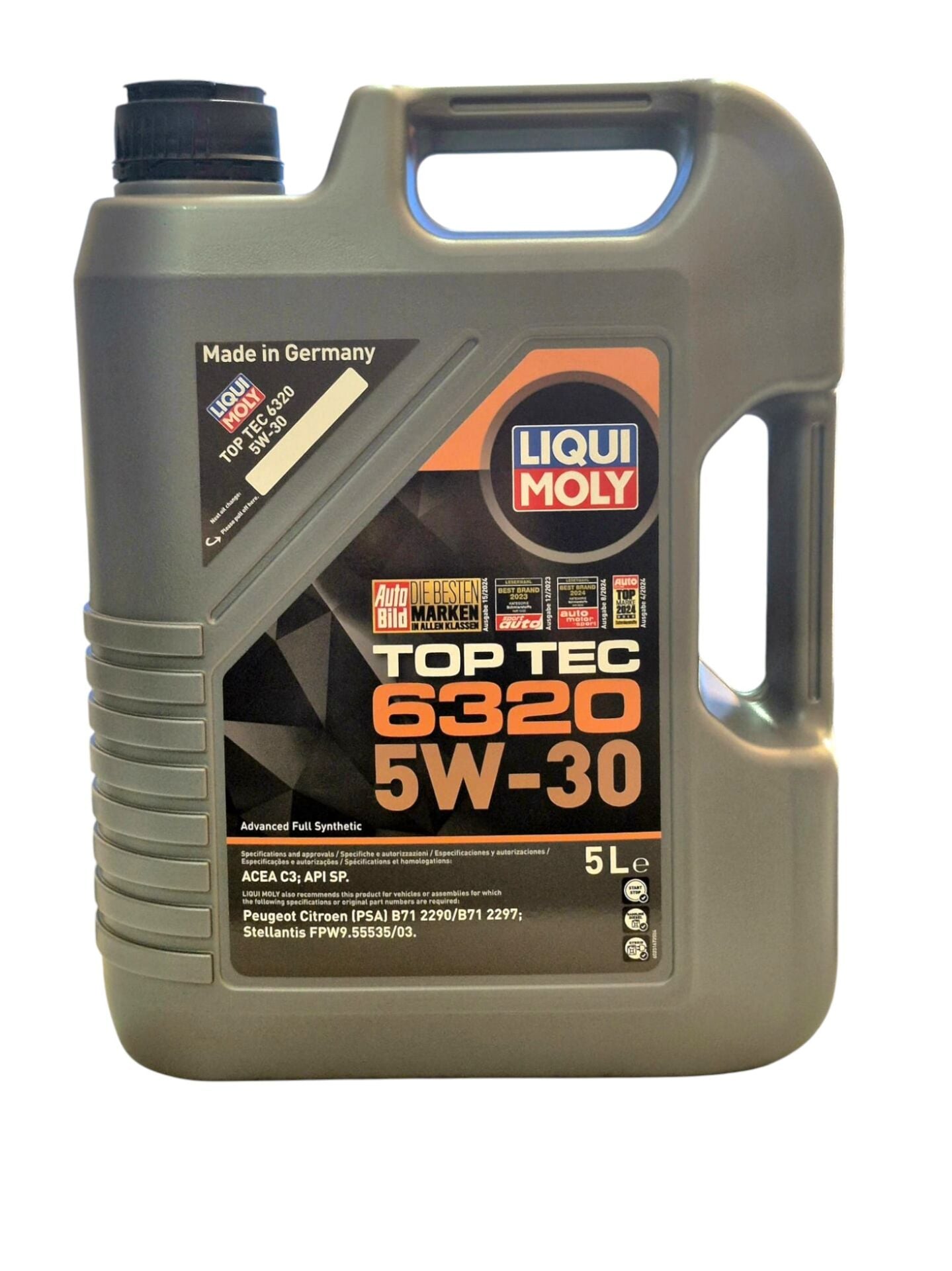 Liqui Moly 5W30 Top Tec 6320 5 Lt Motor Yağı