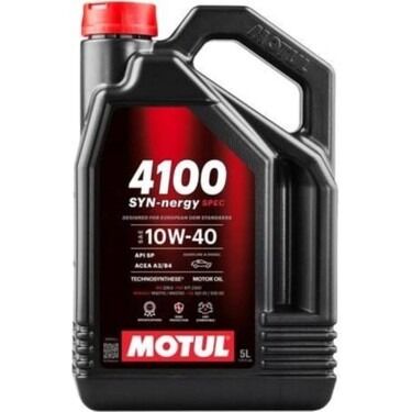 Motul 4100 SYN-nergy Spec 10W40 5 Litre Motor Yağı