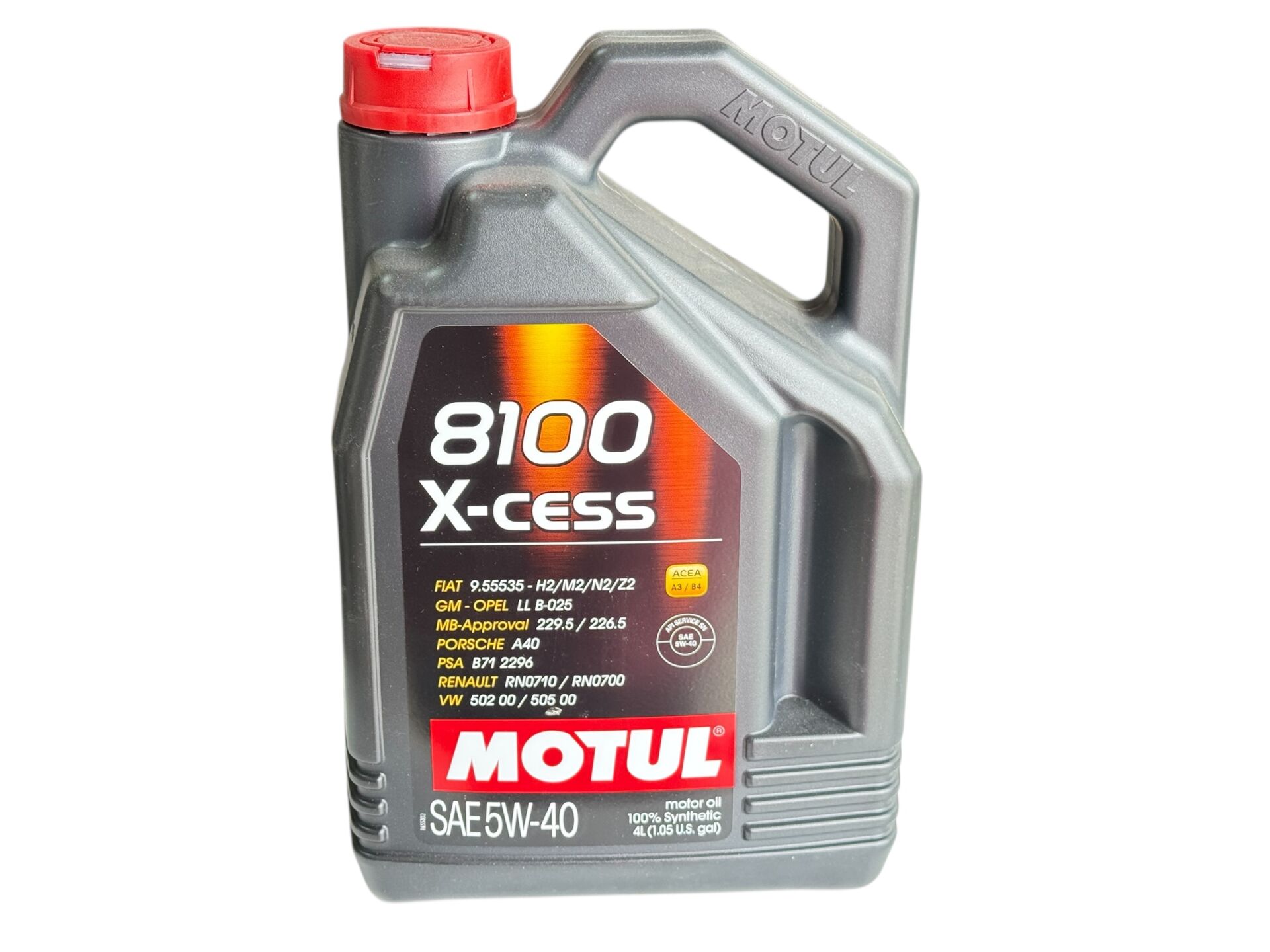 Motul 8100 X-Cess 5w40 4 Lt Motor Yağı