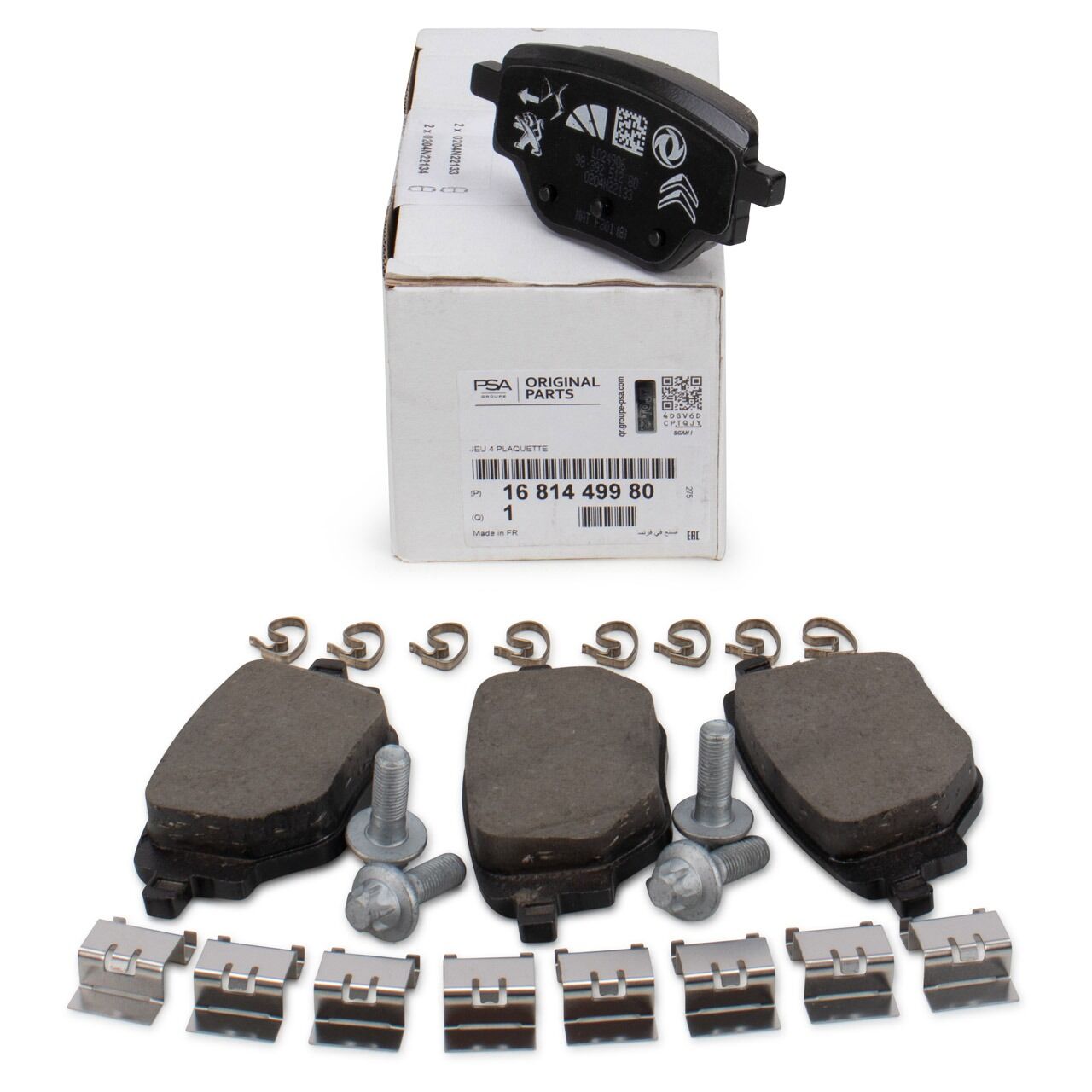 Opel Corsa F Arka Fren Balatası Psa 1681449980