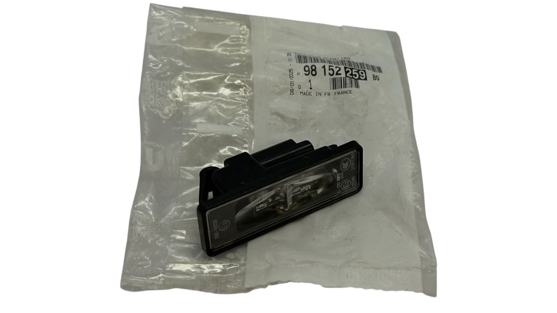 Opel Corsa F Arka Plaka Lambası Led Orijinal 9815225980