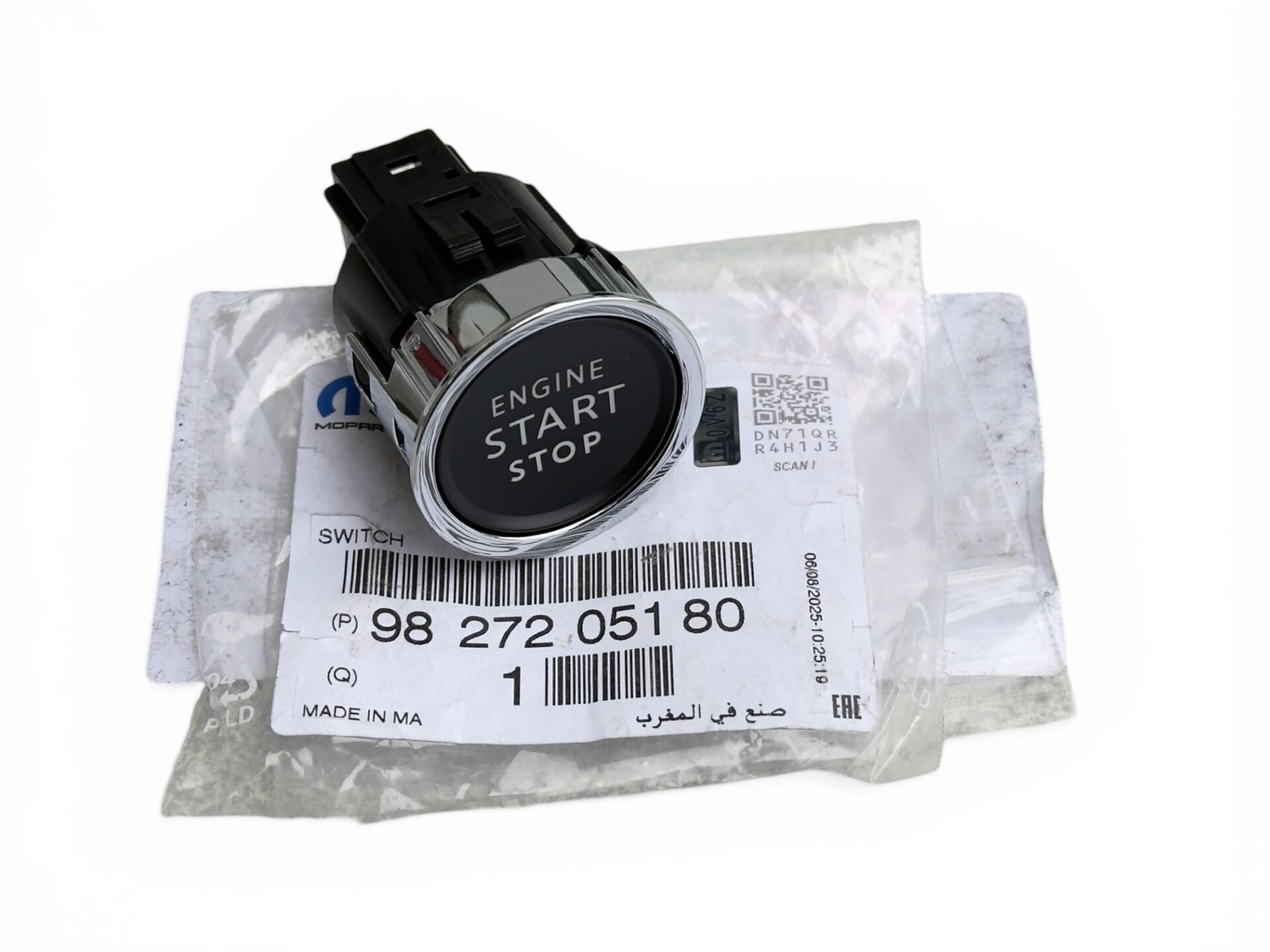 Opel Frontera Motor Çalıştırma Düğmesi Orijinal 9827205180