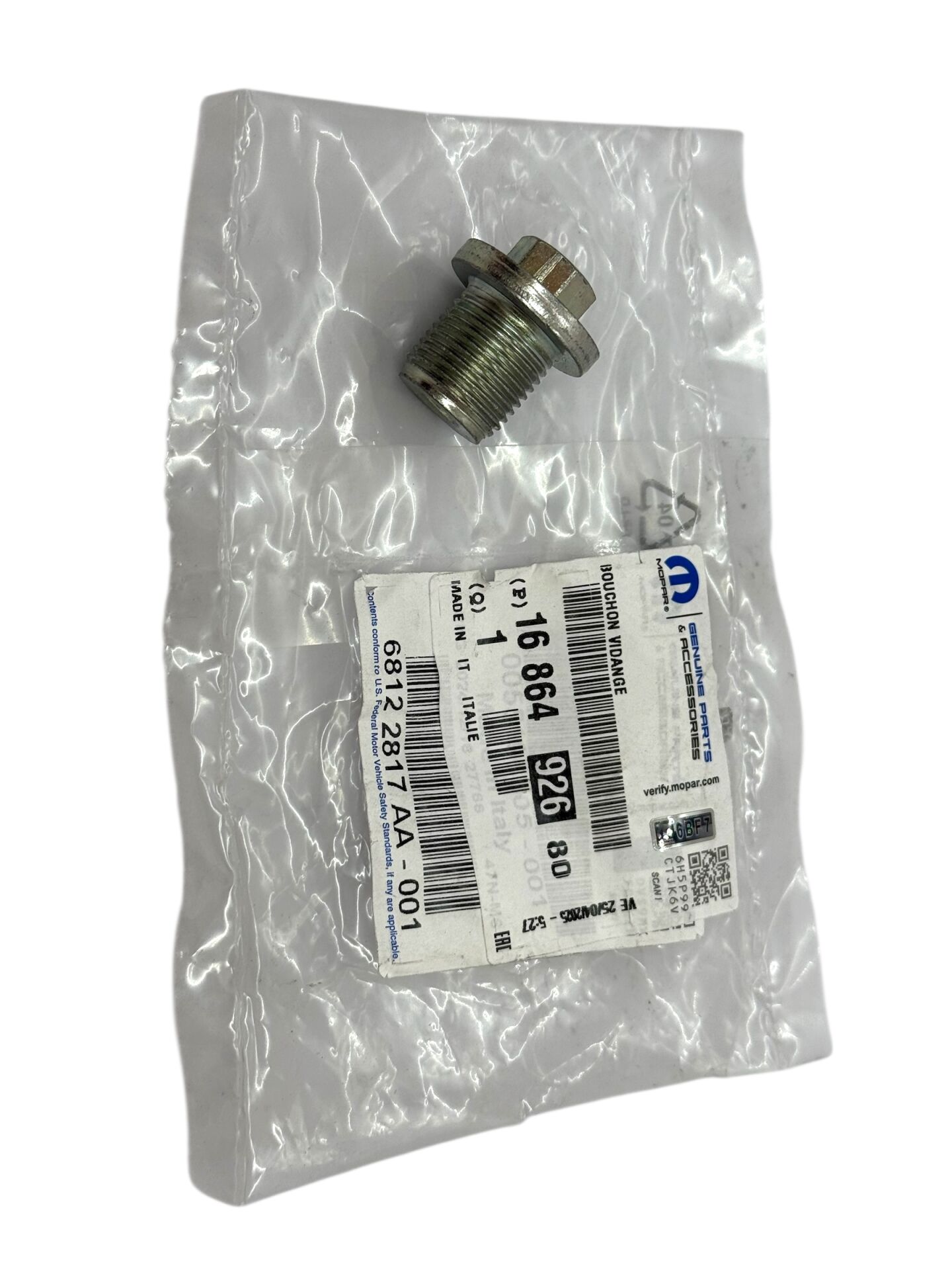 Opel Movano 2.2 BlueHdi Yağ Karter Boşaltma Tapası Psa 1686492680