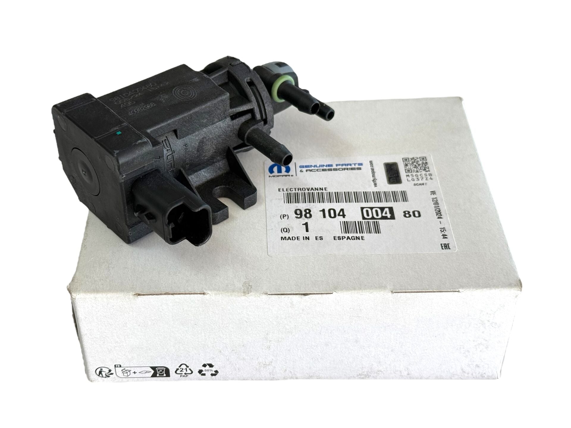 Peugeot 206 1.4 Hdi Euro 5 Turbo Elektrovanası Orijinal Psa 9810400480