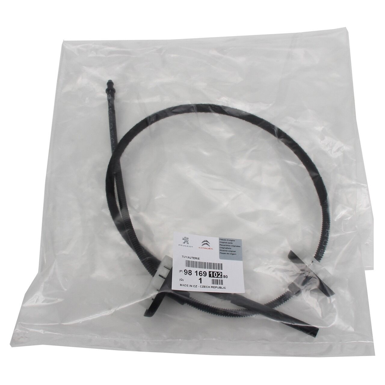 Peugeot 208 Arka Cam Yıkama Hortumu Orijinal Psa 9816910280