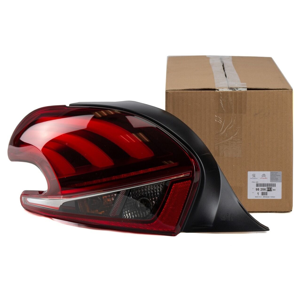 Peugeot 208 Sol Arka Stop Lambası Led PSA Orijinal 9825601280