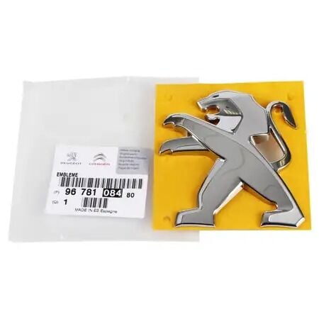 Peugeot 3008 T84 Ön Tampon Amblemi Makyajlı Orijinal 9678108480