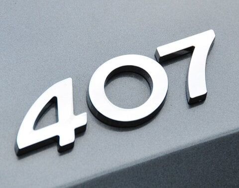 Peugeot 407 Bagaj 407 Yazısı Psa 8665.CJ