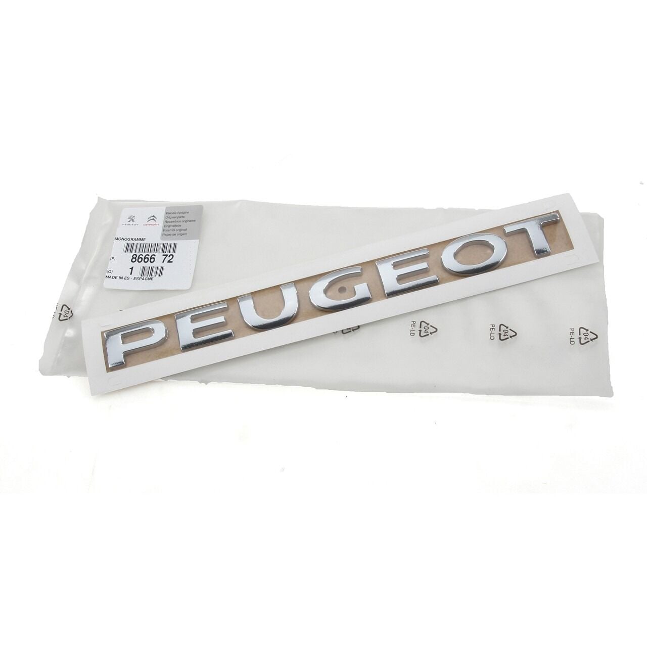 Peugeot 5008 T87 Peugeot Yazısı Orijinal 8666.72