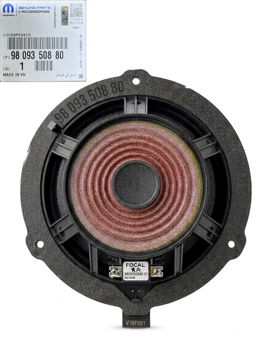 Peugeot 508 R8 2018-2025 Focal Kapı Hoparlörü PSA Orijinal 9809350880