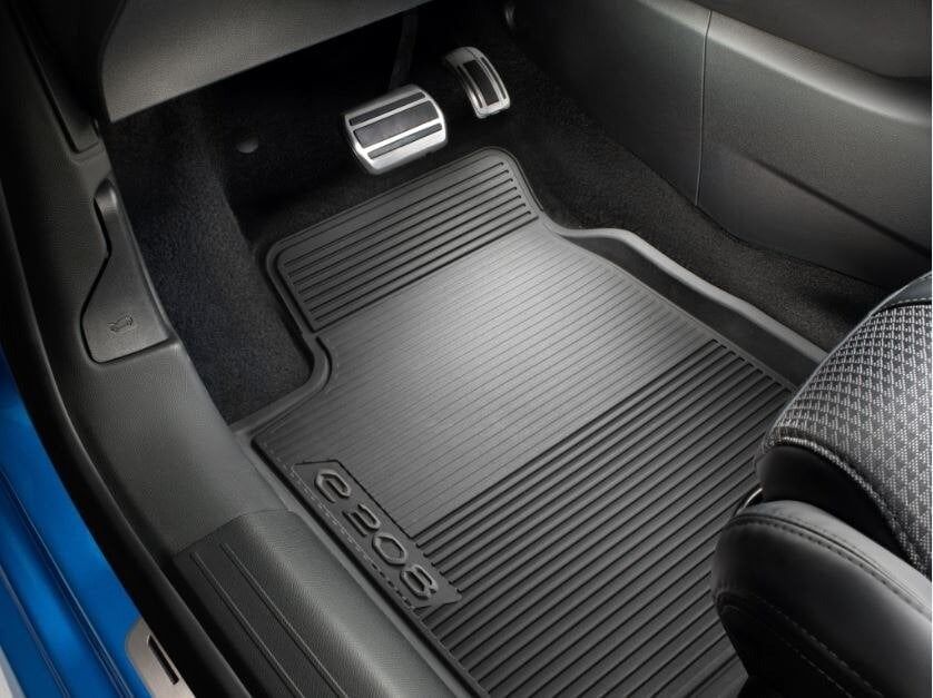 Peugeot Elektrikli 208 Kauçuk Paspas Takımı Psa Orijinal 1656154380