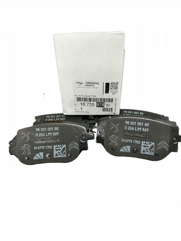 Peugeot Expert 4 Arka Fren Balatası Psa Orijinal 1673597480