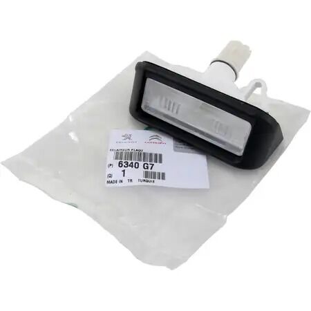 Peugeot Partner Van Plaka Lambası Orijinal Psa 6340.G7