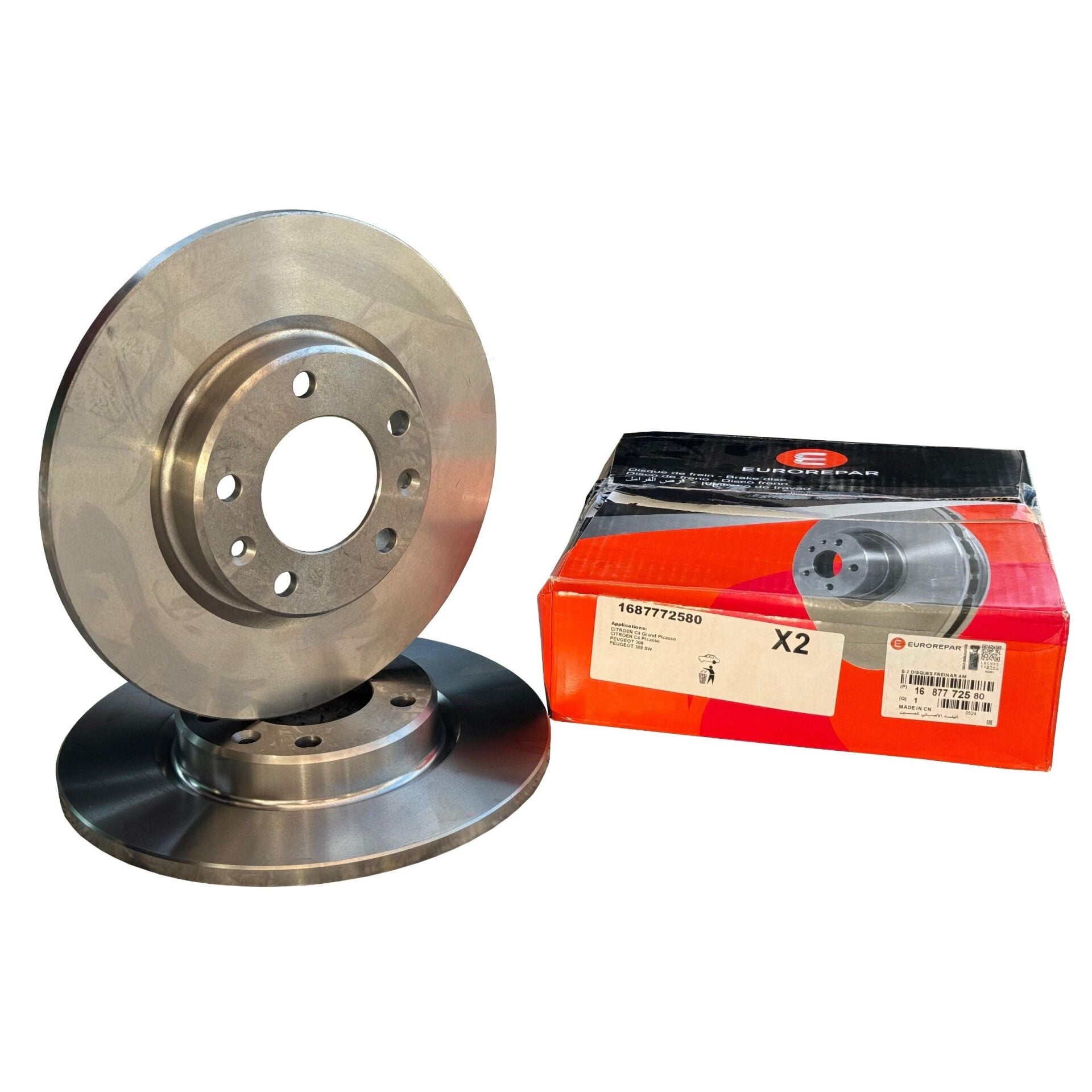 Peugeot Rifter Arka Fren Disk Takımı Eurorepar 1687772580
