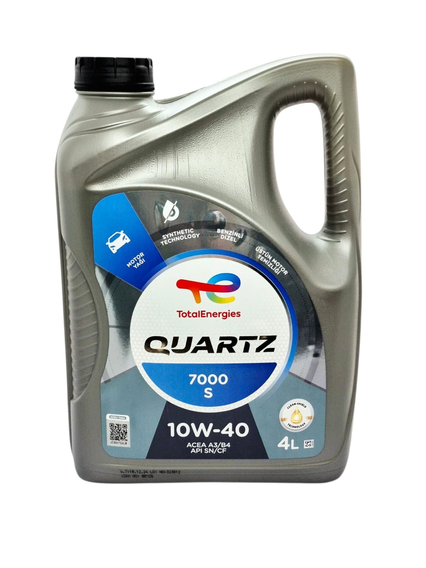 Total Quartz 10W40 7000 S 4 Litre Motor Yağı