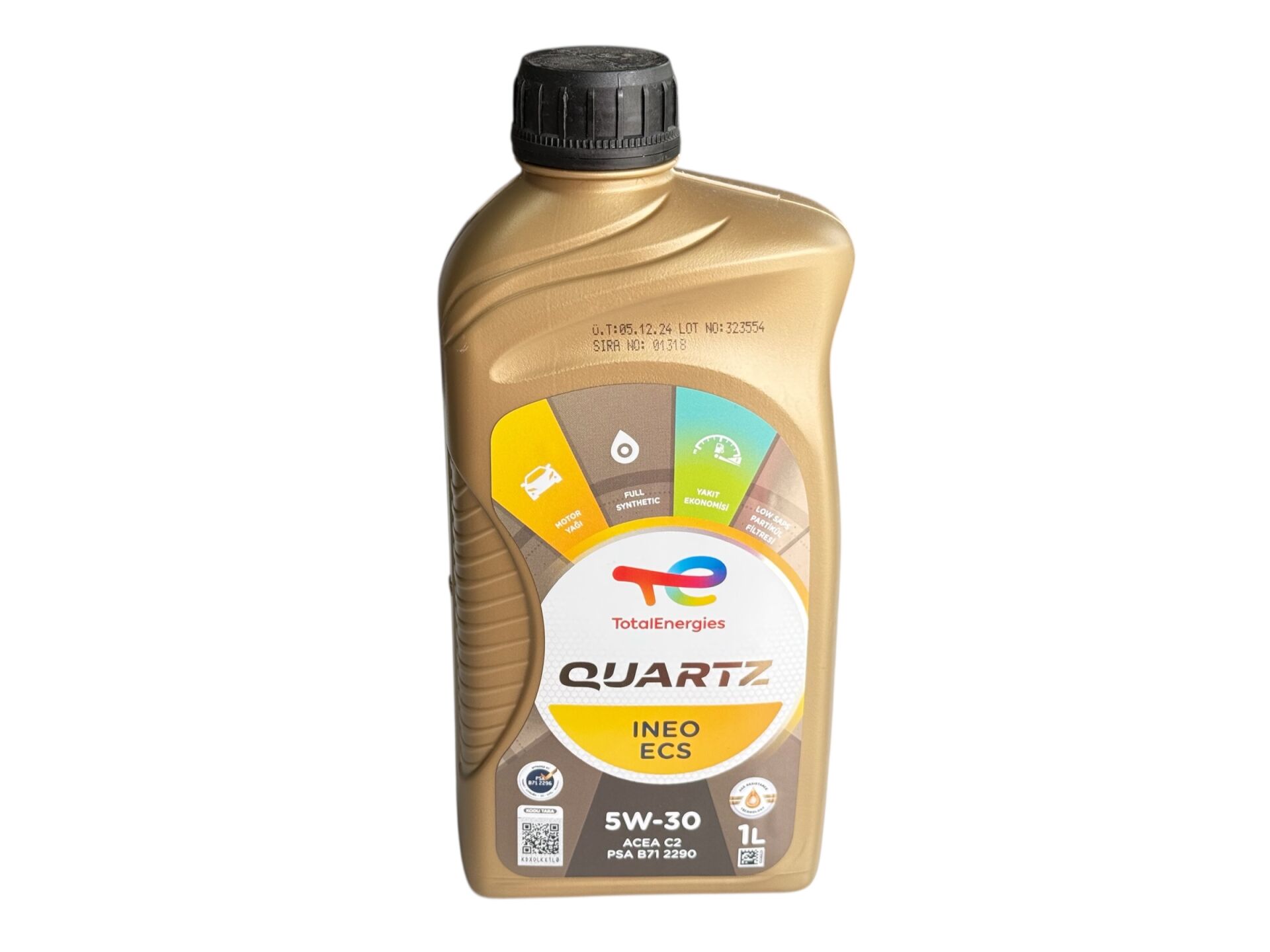 Total Quartz İneo Ecs 5W30 Motor Yağı 1 Litre